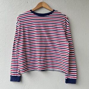 ✨ SALE ✨ H&M | Thin Stripe Long Sleeve Top